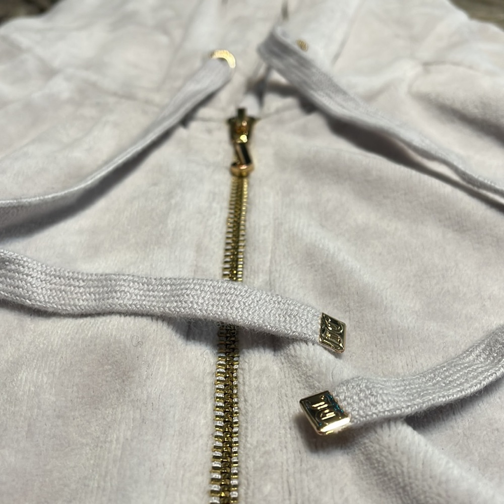 Juicy couture Golden Zipper Golden LaceTag